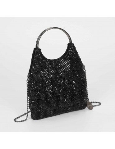 BORSA MORBIDA CON VOLANT