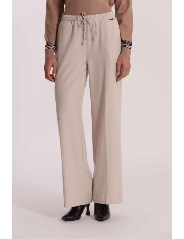 PANTALONE JOGGER PALAZZO IN...