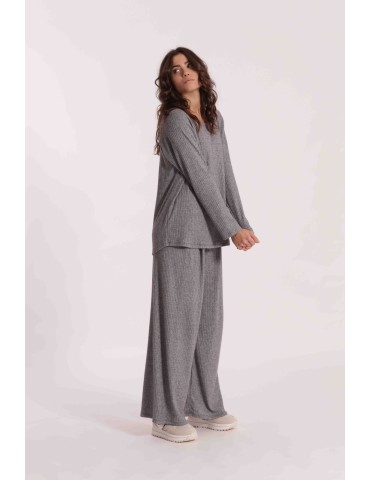 PANTALONE PALAZZO IN MAGLIA...