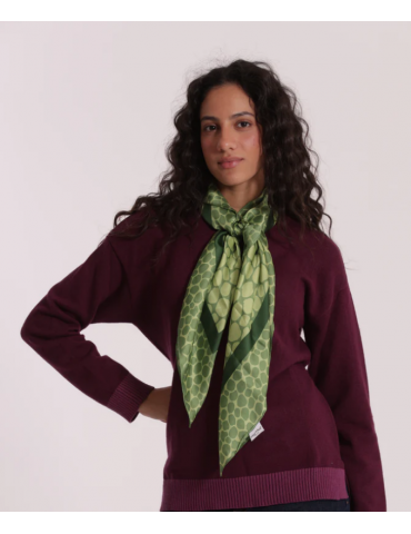 FOULARD POIS IRREGOLARI CON...