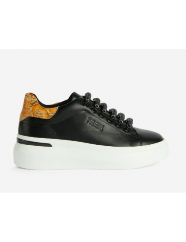 Sneaker in eco nappa con...