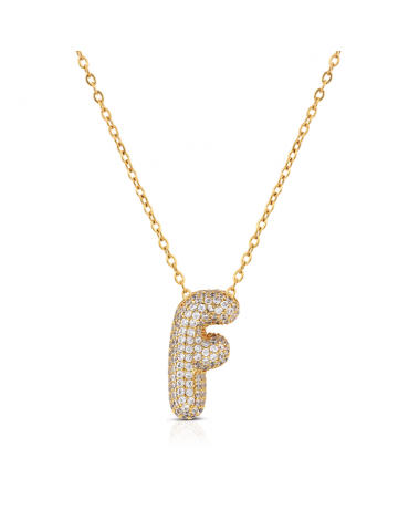 BUBBLE LETTERS collana con...