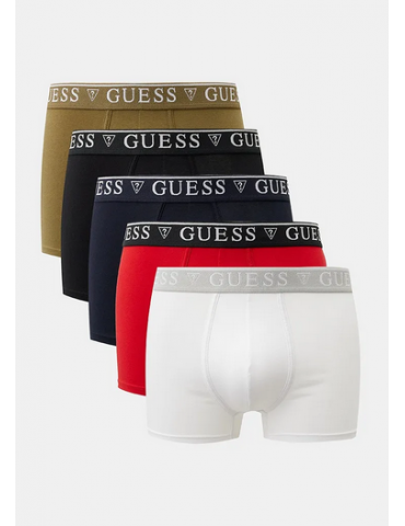 GUESS PACCO 5 BOXER UOMO