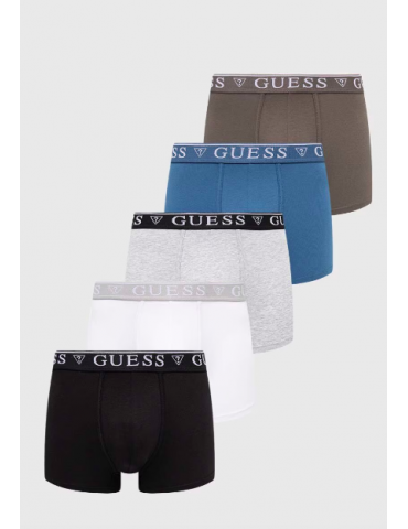 GUESS PACCO 5 BOXER UOMO