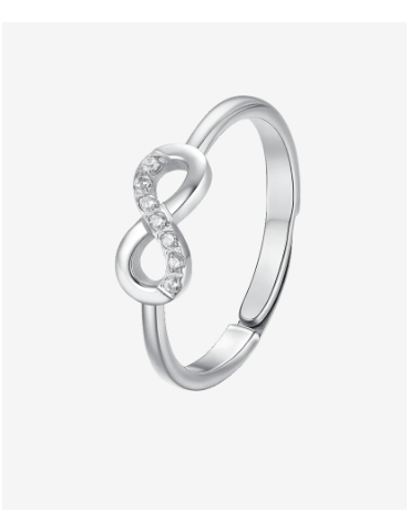 ANELLO DONNA IN ACCIAIO CON...