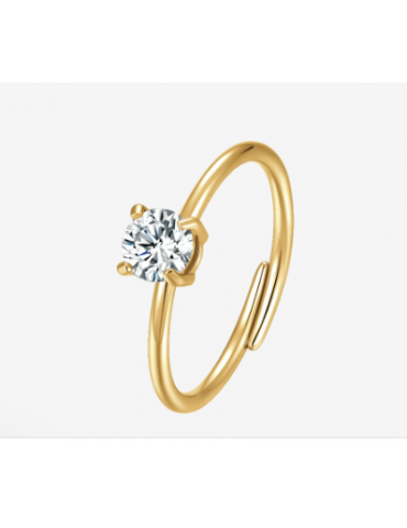 ANELLO DONNA IN ACCIAIO -...