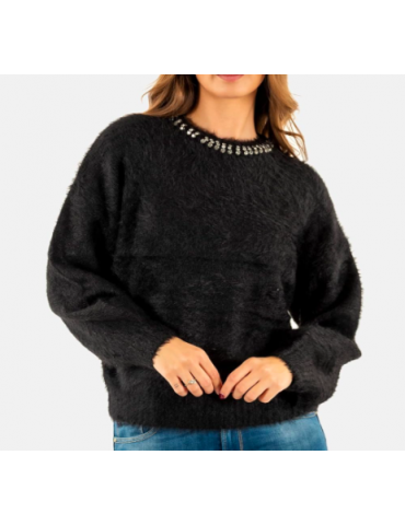 GUESS MAGLIA DONNA PIETRE...