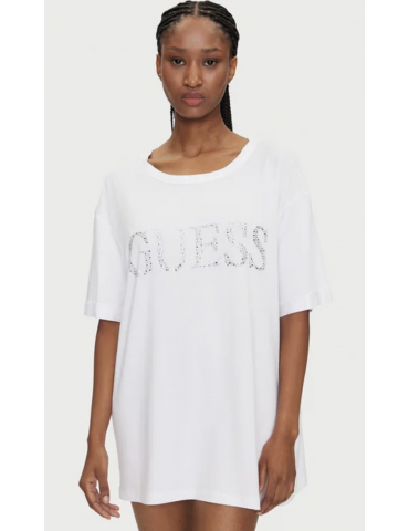 Guess T-shirt Oversize Nera