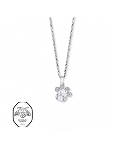 CRYSTALP Ciondolo zampa di...