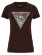 GUESS TSHIRT ZEBRA BROWN