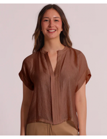 BLUSA CON COLLO ALLA...