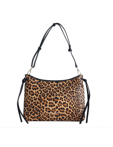 ERMANNO BORSA A SPALLA LEOPARD