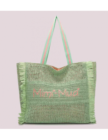 MIMIMUA BORSA MARE RAFIA